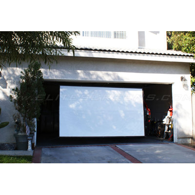Elite Screens Portable Outdoor DynaWhite  Projection Screen - 193" 4:3 AR