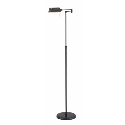 Lite Source Halogen Swing Arm Wall Lamp in Dark Bronze