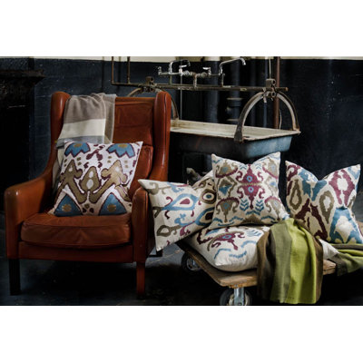 Koko Company Ankara 18" x 18" Eurosham Pillow