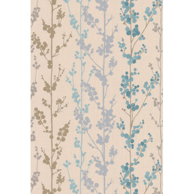Graham & Brown Serenity Berries Wallpaper