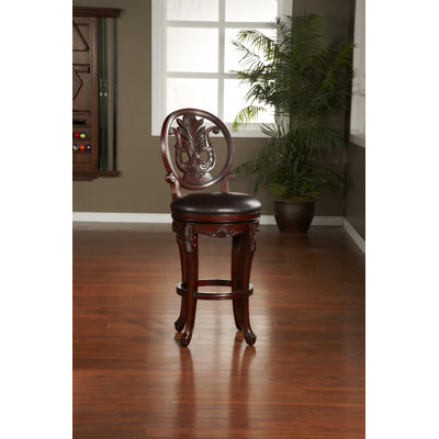 American Heritage Sabrina Leather Stool