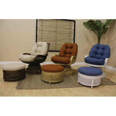 Hospitality Rattan Legacy Ottoman