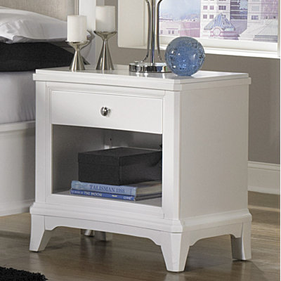 Click To Image : Whitley 1 Drawer Nightstand by Magnussen Furniture Now