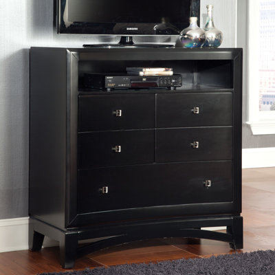 Memphis 5 Drawer Media Chest by Standard Furniture -image