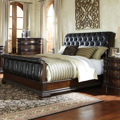 Churchill Sleigh Bed by Standard Furniture -image