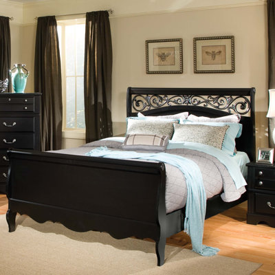 Madera Sleigh Bed by Standard Furniture -image