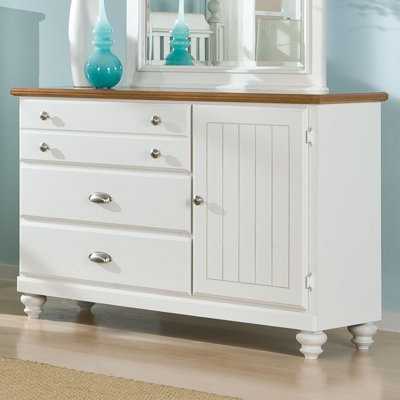 Sunset Hill 4 Drawer Combo Dresser