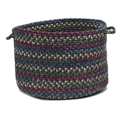 Colonial Mills Midnight Braided Utility Basket