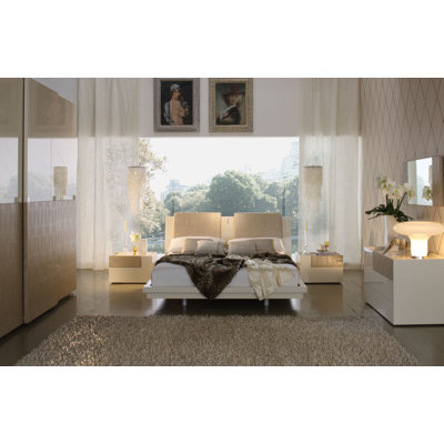 Rossetto USA Diamond Platform Bedroom Collection