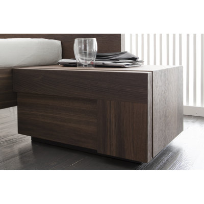 Air 1 Drawer Left Door Nightstand by Rossetto USA -image