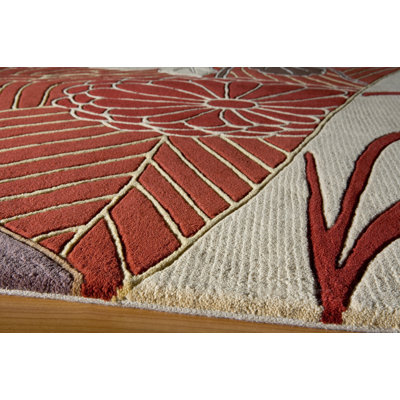 Momeni Koi Red Rug