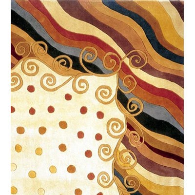 Momeni New Wave Beige Rug
