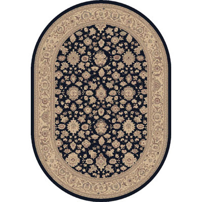 Dynamic Rugs Satin Grant Navy Rug