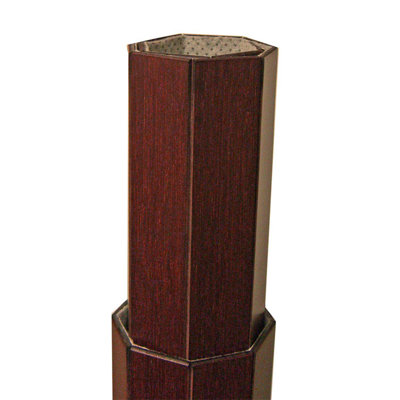 Anji Mountain Bamboo Deluxe Hard Floor Rounded Edge Chair Mat