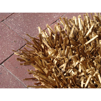 Foreign Accents Elementz Fettuccine Gold Rug