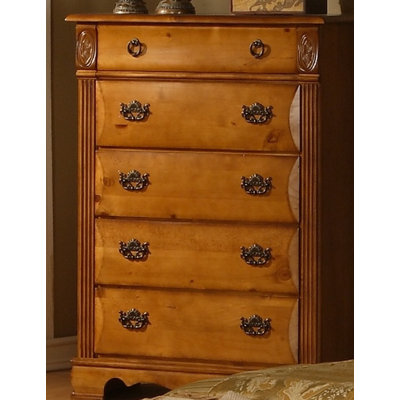 Brighton 5 Drawer Chest by Sunset Trading -image
