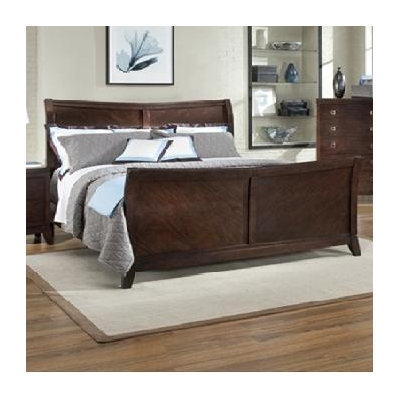 Alexandra Sleigh Bed by Sunset Trading -image