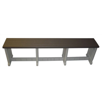 Leisure Accents Plastic Picnic Bench