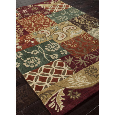 Jaipur Rugs Brio Orange/Red Floral Rug