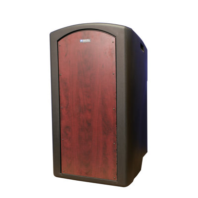 AmpliVox Sound Systems Pinnacle Full Height Lectern