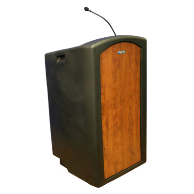 AmpliVox Sound Systems Pinnacle Full Height Lectern