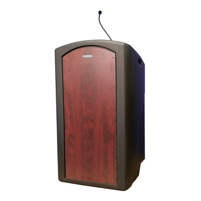 AmpliVox Sound Systems Pinnacle Full Height Lectern