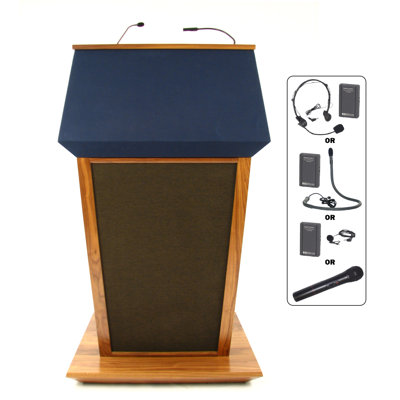 AmpliVox Sound Systems Patriot Plus Lectern Without Sound