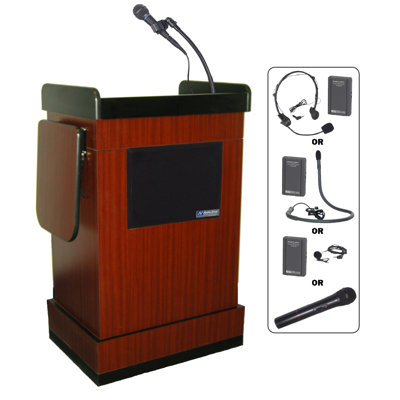 AmpliVox Sound Systems Multimedia Computer Lectern