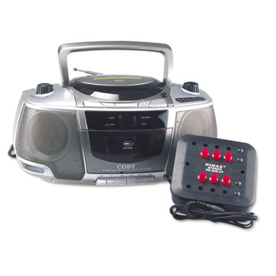 AmpliVox Sound Systems Six-Station Listening Center/Boombox