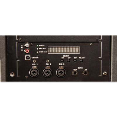 AmpliVox Sound Systems Portable Wireless Digital Travel Partner Public Address System, Black