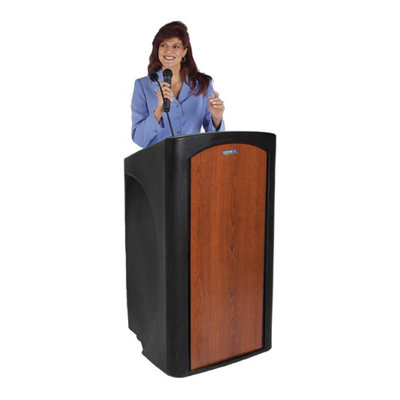 AmpliVox Sound Systems Pinnacle Full Height Lectern