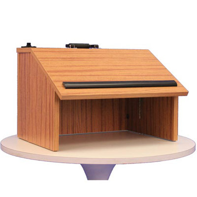 AmpliVox Sound Systems EZ Folding Lectern with Carrying Case
