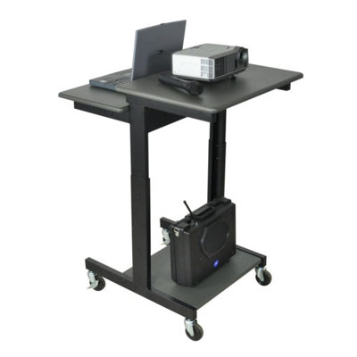 AmpliVox Sound Systems Mobile Single Person Compter Desk