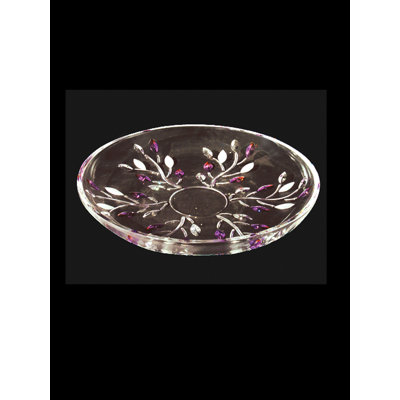 Dale Tiffany Leaf Bowl in Lavender