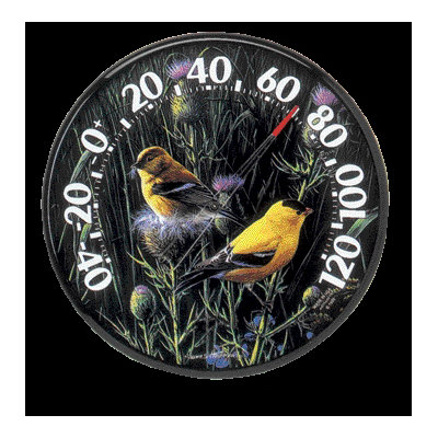 Chaney Thermometer Brass