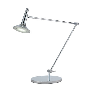 Radar Desk Lamp in Chrome