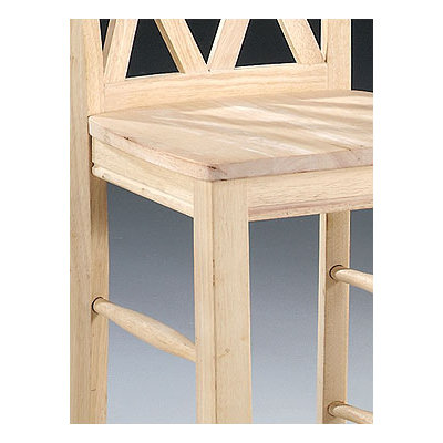 International Concepts 24" Double "X" Stool