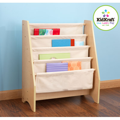 KidKraft Personalized Sling Book Shelf in Natural
