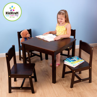 KidKraft Farmhouse Kids' 5 Piece Table and Chair Set