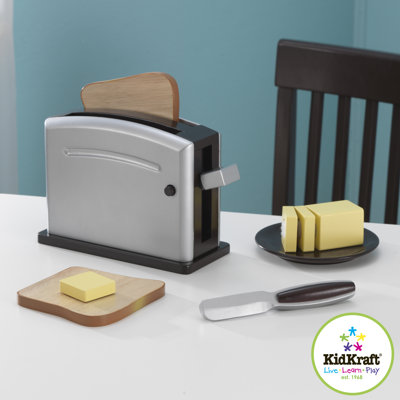 KidKraft Toaster Set in Espresso