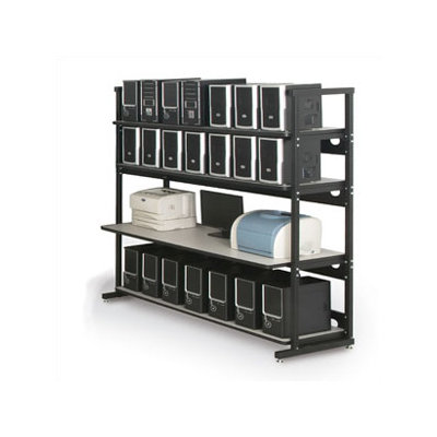 Kendall Howard 4 Post LAN Rack Bundle - 72" W