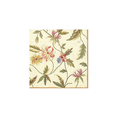 KAS Oriental Rugs Colonial Ivory Floral Rug