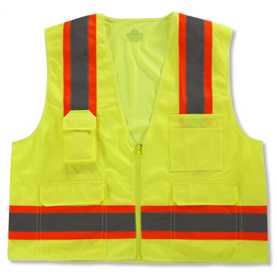 Ergodyne GloWear 8248Z Class-2 Two-Tone Surveyors Vest