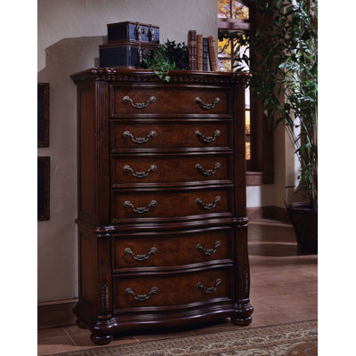 San Marino 6 Drawer Chest by Samuel Lawrence -image