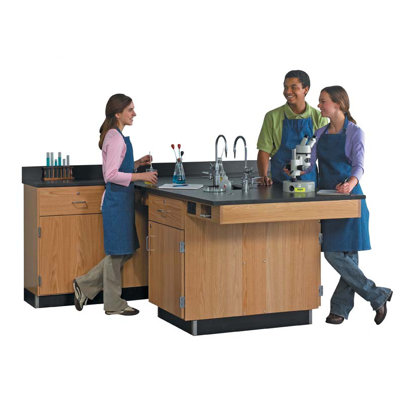 Diversified Woodcrafts Perimeter Workstation