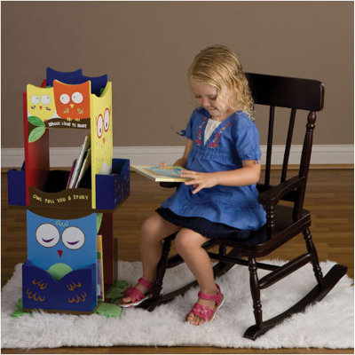 Levels of Discovery Owls Revolving Bookcase