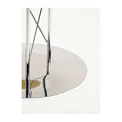 Eurostyle Trave 36" Pub Table with Chrome Finish