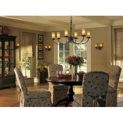 Progress Lighting Thomasville Santiago Wall Sconce in Roasted Java