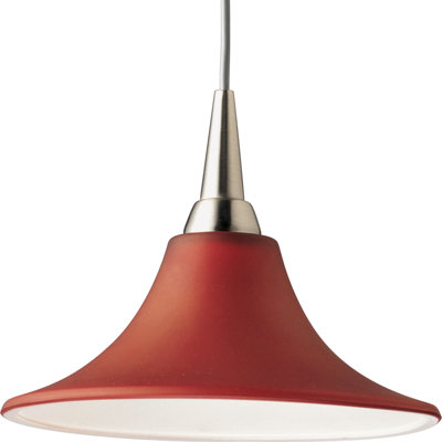 Progress Lighting Illuma-Flex 1 Light Trumpet Mini Pendant