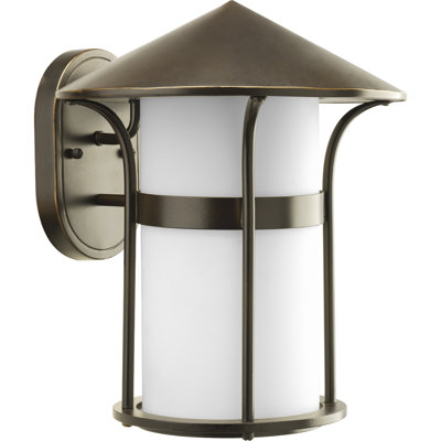 Progress Lighting X3848 Series 1 Light Welcome Outdoor Wall Lantern